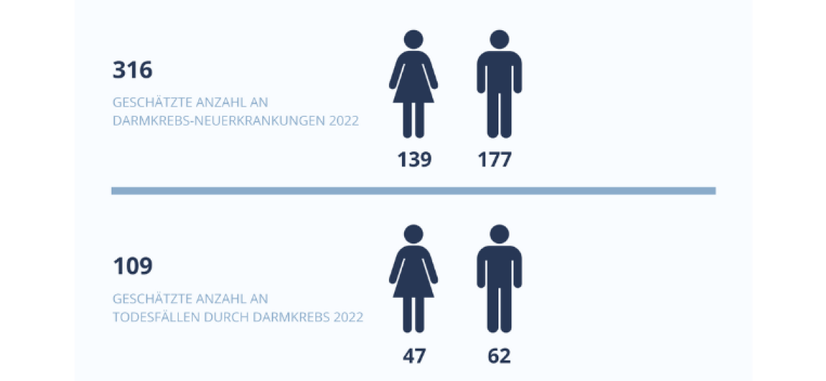 Statistiken Darmkrebs