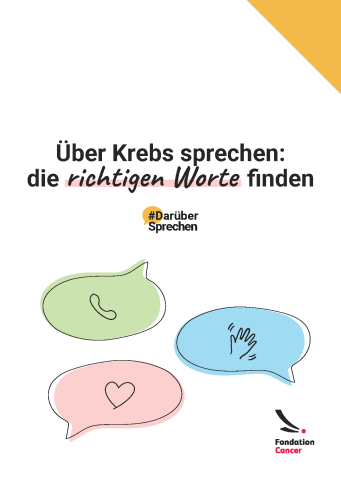 Cover DE - Über Krebs sprechen, die richtigen Worte finden