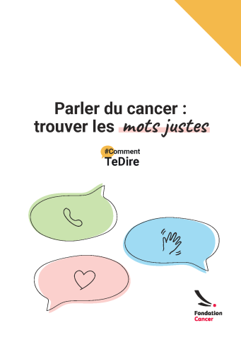 Cover FR - Parler du cancer, trouver les mots justes