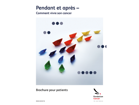 Brochure, comment vivre avec le cancer