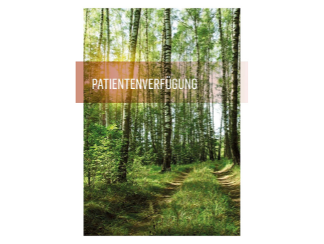 Cover: Patientenverfügung